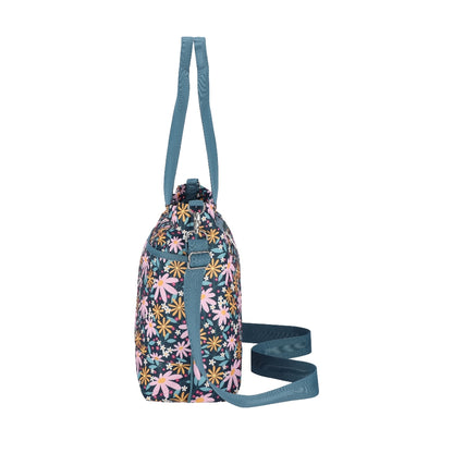 CARRYALL ZIP TOTE 大容量拉鍊托特包 - 復古雛菊