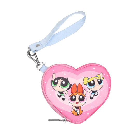 HEART WRISTLET 愛心造型零錢包 - 飛天小女警