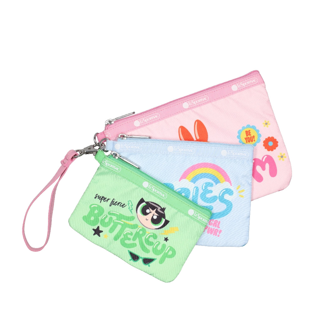 WRISTLET POUCH SET 手提袋組合 - 飛天小女警