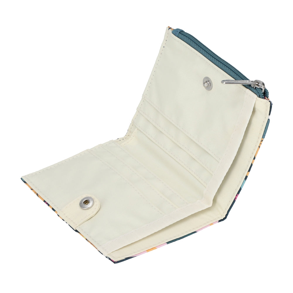 SMALL WALLET 多功能卡夾零錢包 - 復古雛菊