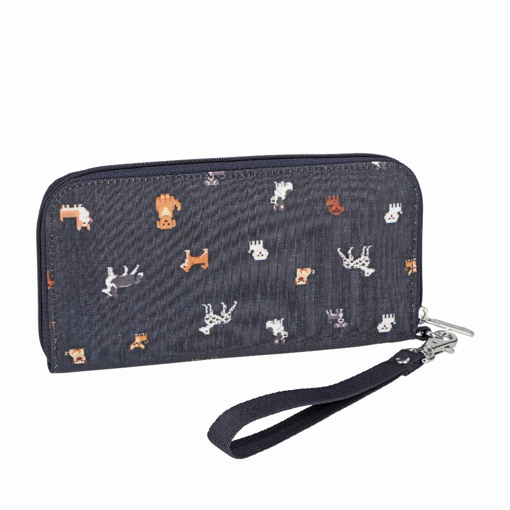 TECH WALLET WRISTLET 腕帶零錢包 - 汪汪樂園