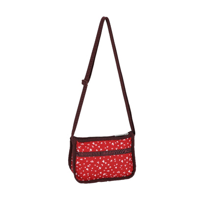 CLASSIC MINI HOBO 經典迷你斜背包 - 紅心點點