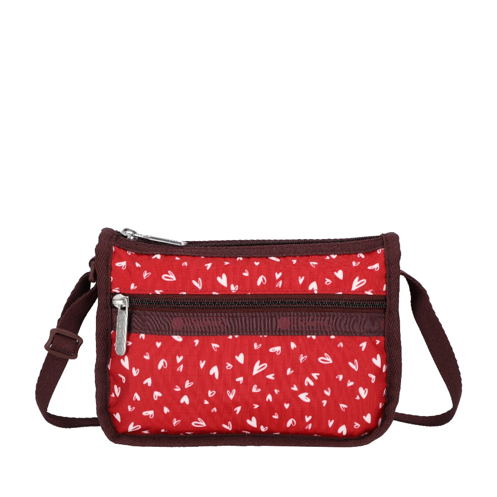 CLASSIC MINI HOBO 經典迷你斜背包 - 紅心點點