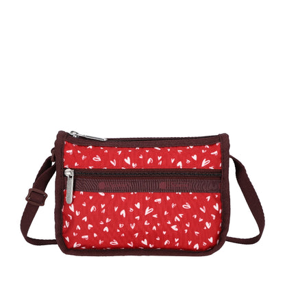 CLASSIC MINI HOBO 經典迷你斜背包 - 紅心點點