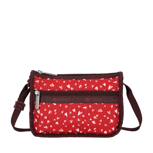 CLASSIC MINI HOBO 經典迷你斜背包 - 紅心點點