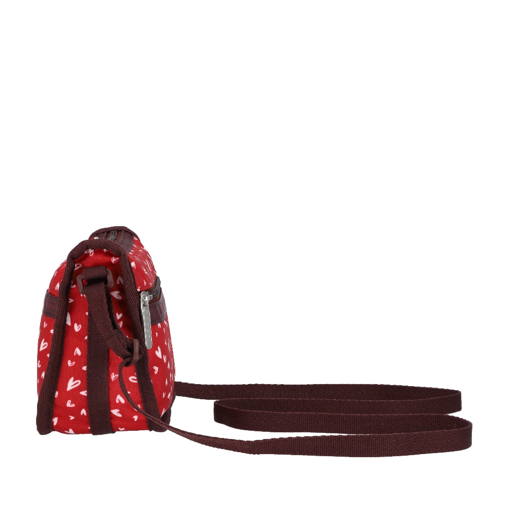 CLASSIC MINI HOBO 經典迷你斜背包 - 紅心點點