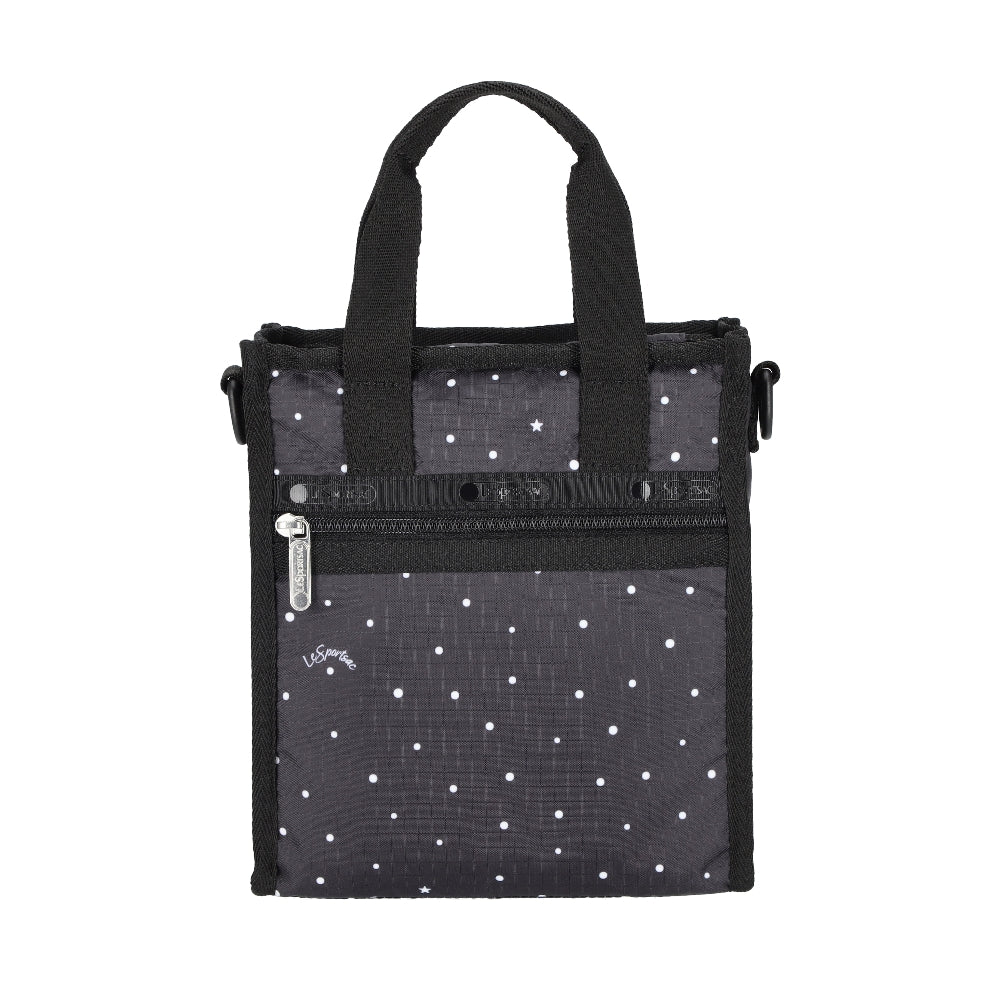 MINI N/S TOTE 迷你方型托特包 - 俏皮圓點