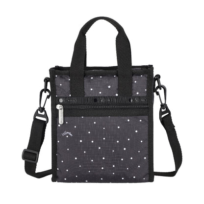 MINI N/S TOTE 迷你方型托特包 - 俏皮圓點