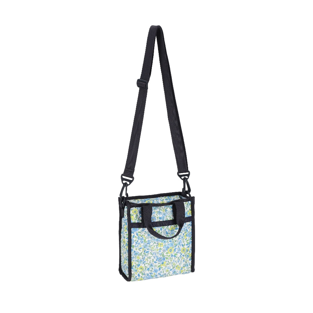 MINI N/S TOTE 迷你方型托特包 - 織錦花卉