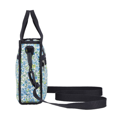 MINI N/S TOTE 迷你方型托特包 - 織錦花卉