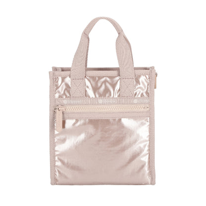 MINI N/S TOTE 迷你方型托特包 - 玫瑰金