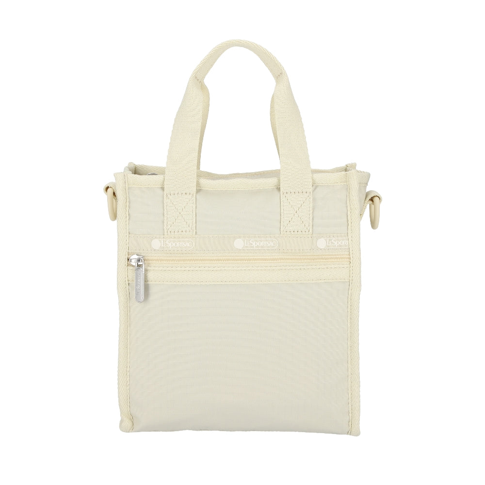 MINI N/S TOTE 迷你方型托特包 - 奶油米