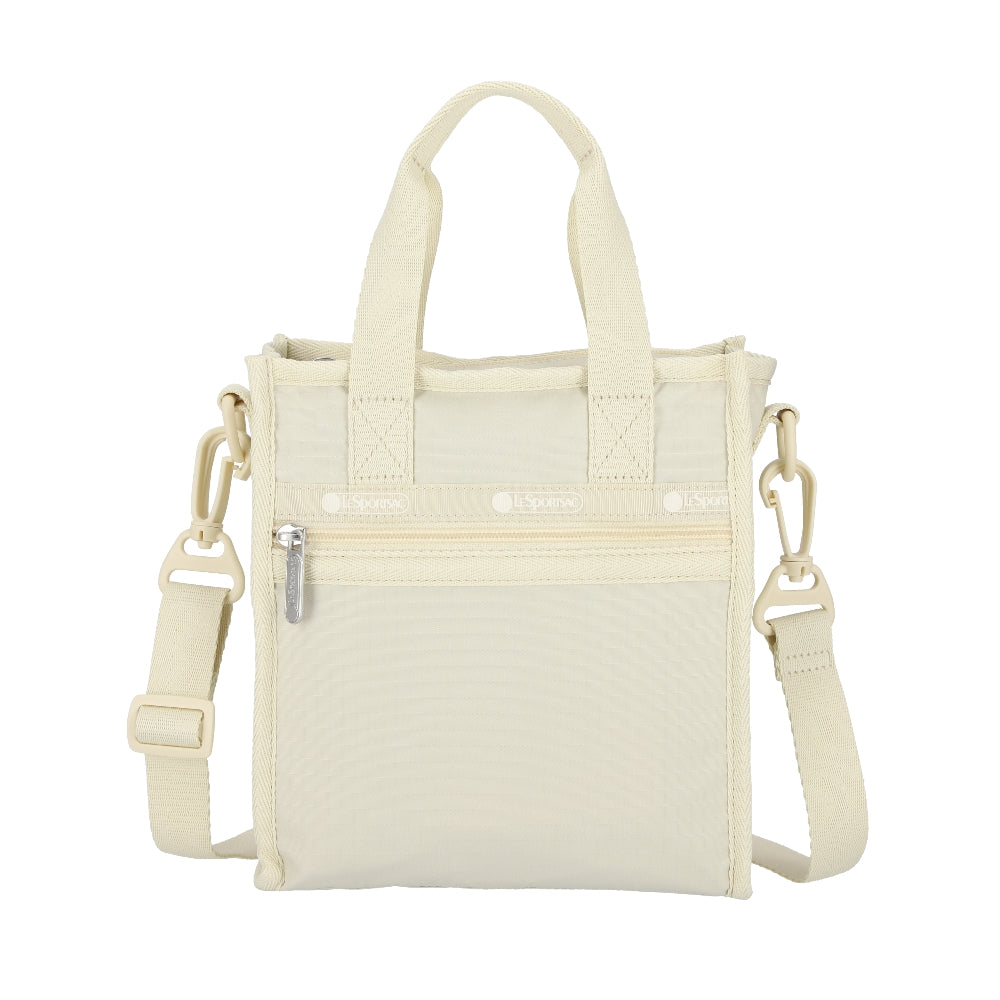 MINI N/S TOTE 迷你方型托特包 - 奶油米