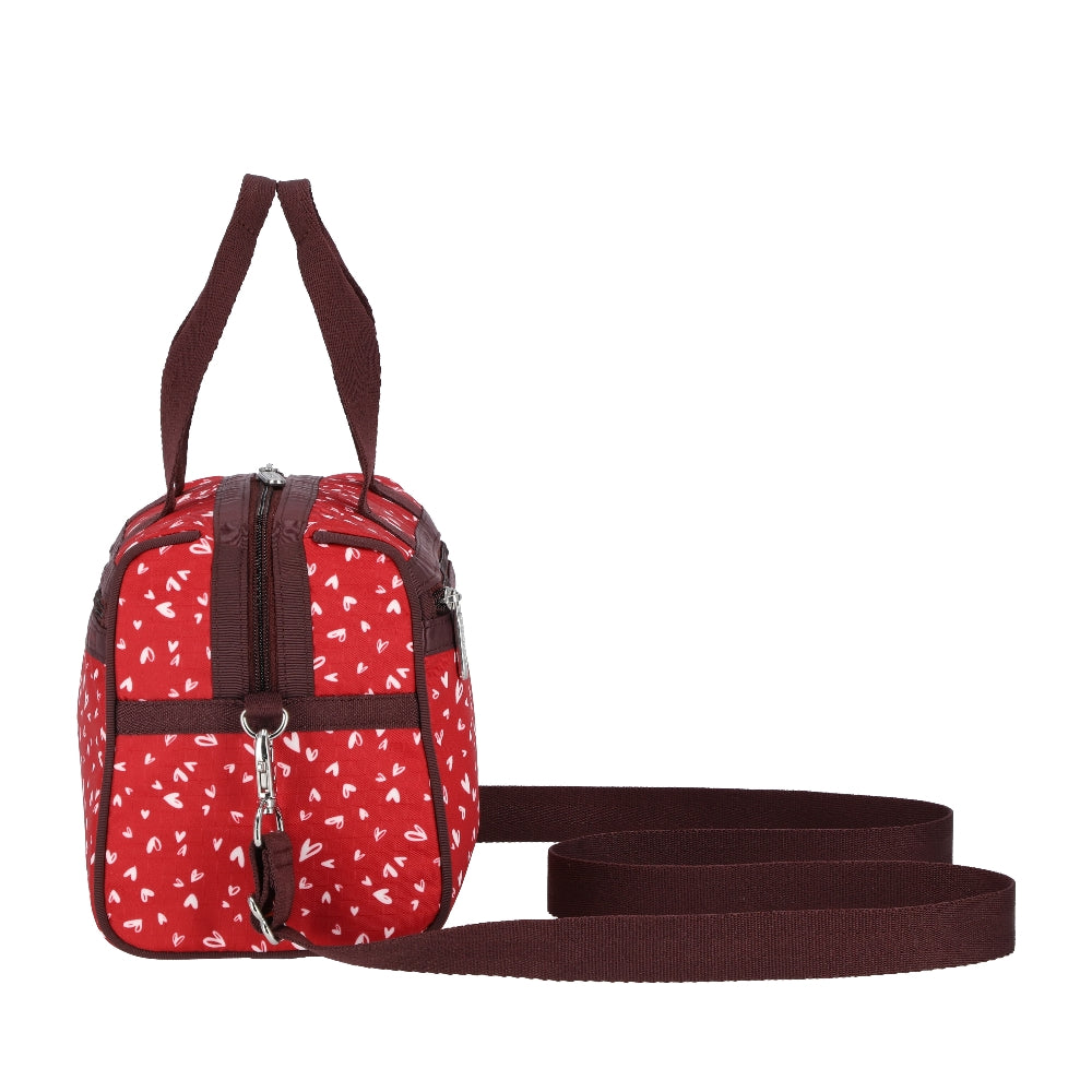 EVERYDAY SM SATCHEL 小型日常兩用包 - 紅心點點