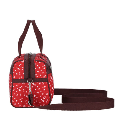 EVERYDAY SM SATCHEL 小型日常兩用包 - 紅心點點