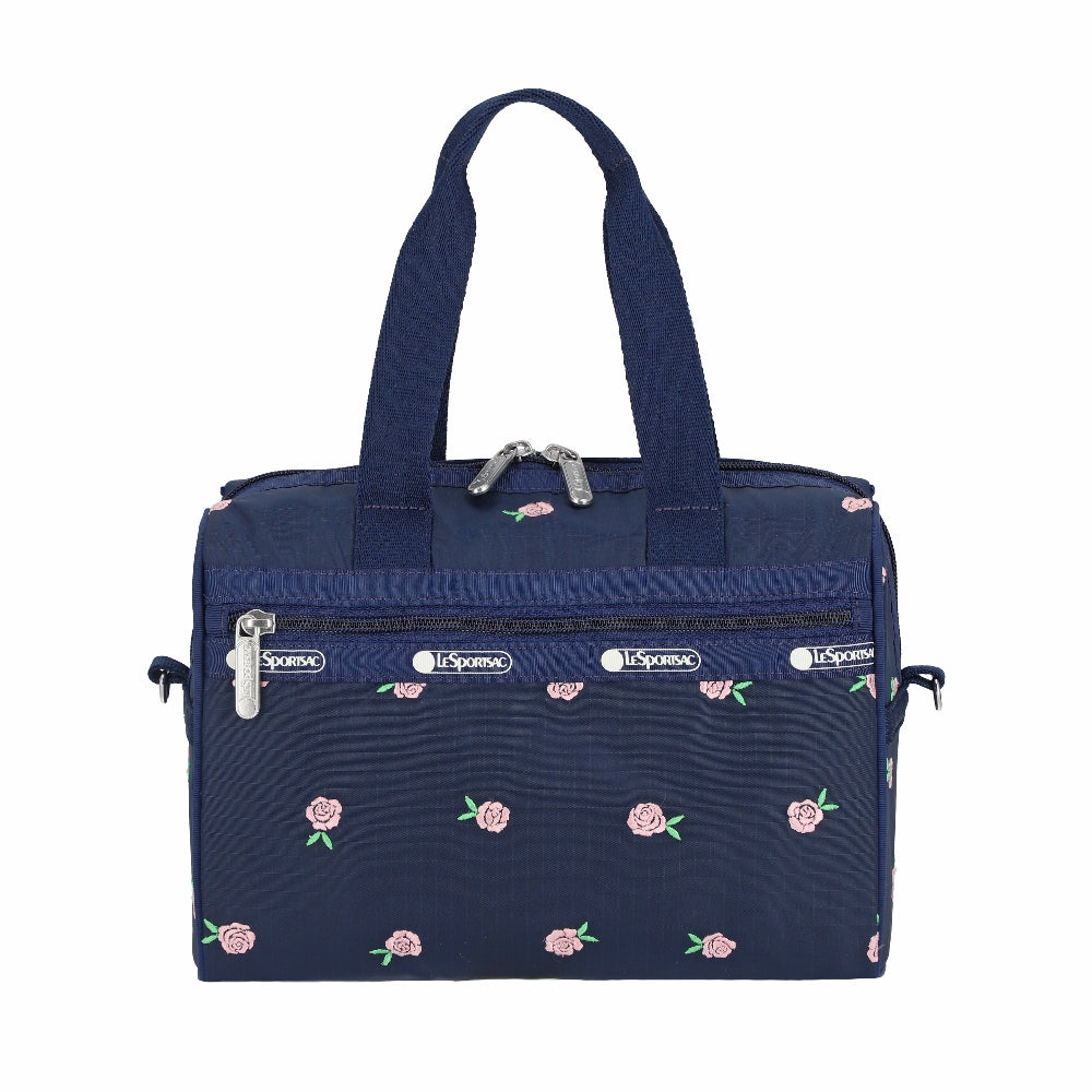 EVERYDAY SM SATCHEL 小型日常兩用包 - 薔薇刺繡