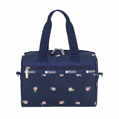 EVERYDAY SM SATCHEL 小型日常兩用包 - 薔薇刺繡