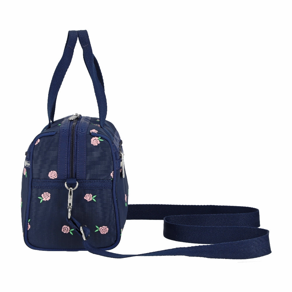 EVERYDAY SM SATCHEL 小型日常兩用包 - 薔薇刺繡