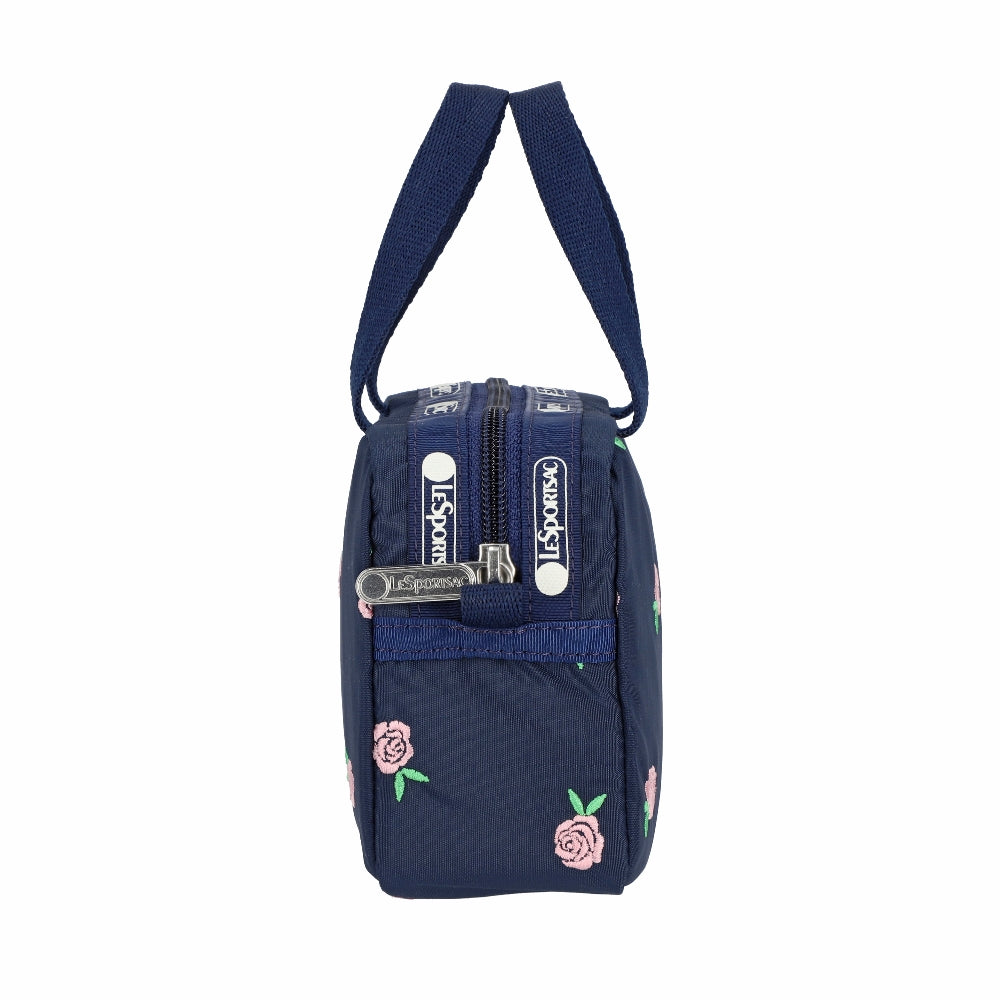MICRO BAG 小手提包 - 薔薇刺繡