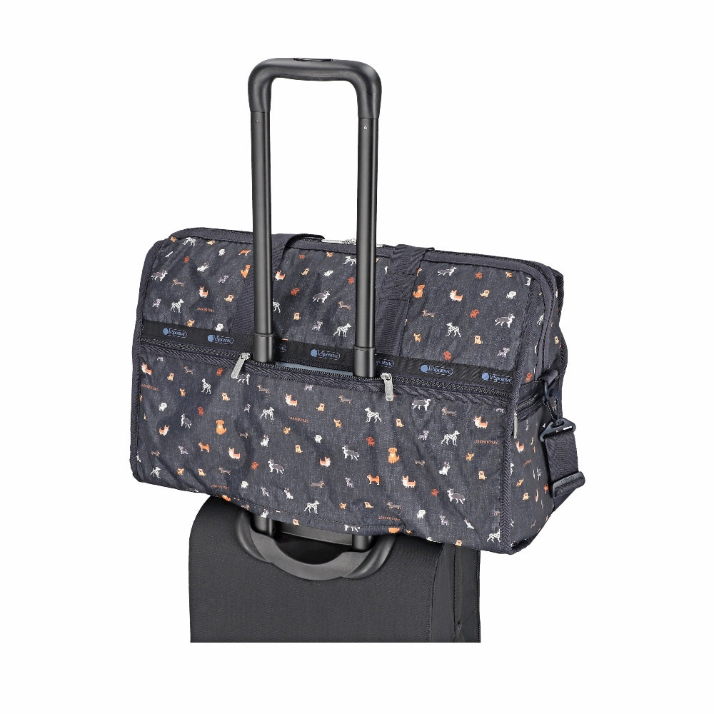 DELUXE LG WEEKENDER 奢華大型旅行袋 - 汪汪樂園