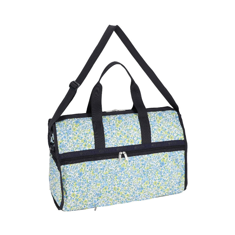 DELUXE LG WEEKENDER 奢華大型旅行袋 - 織錦花卉