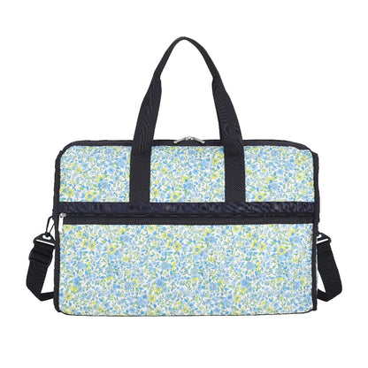 DELUXE LG WEEKENDER 奢華大型旅行袋 - 織錦花卉