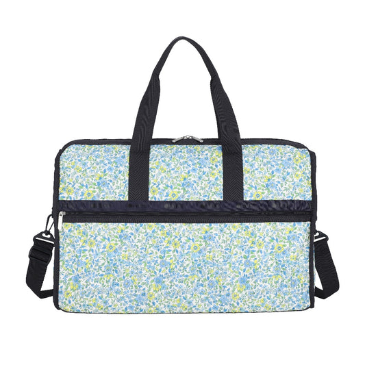 DELUXE LG WEEKENDER 奢華大型旅行袋 - 織錦花卉