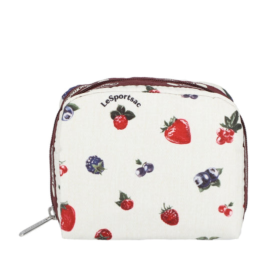 SQUARE COSMETIC 方形化妝包 - 清新莓果