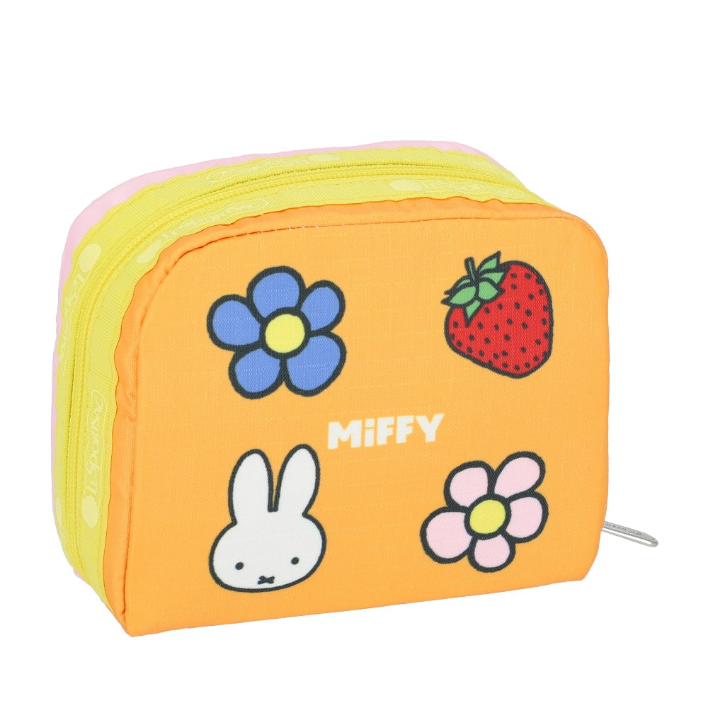 SQUARE COSMETIC 方形化妝包 - MIFFY 花果森林