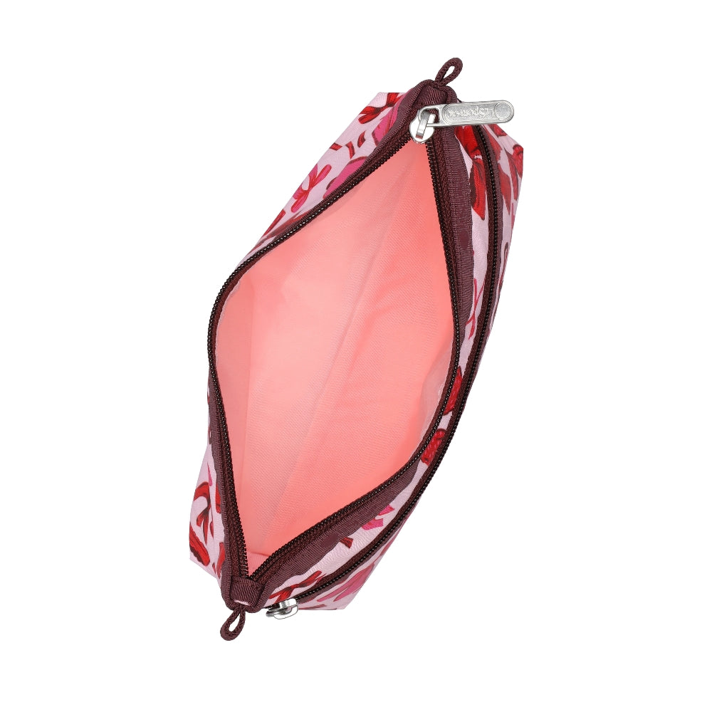 COSMETIC CLUTCH 雙層拉鍊化妝包 - 蝴蝶結派對