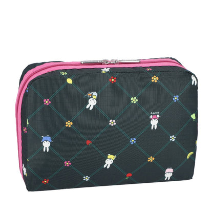 EXTRA LARGE RECTANGULAR COSMETIC 加大型化妝包 - MIFFY 果漾花語