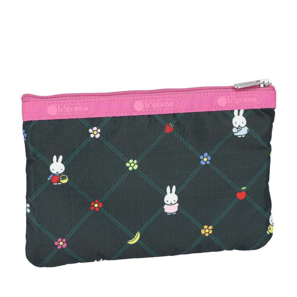 3-ZIP COSMETIC 三層拉鍊化妝包 - MIFFY 果漾花語