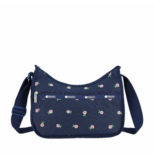 CLASSIC HOBO 經典斜背包 - 薔薇刺繡