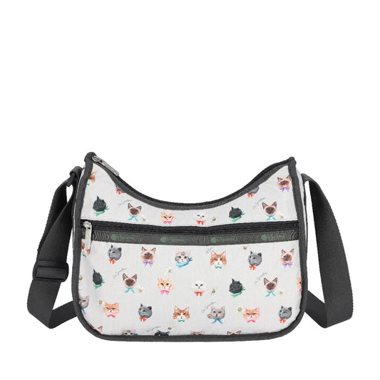 CLASSIC HOBO 經典斜背包 - 俏皮貓咪